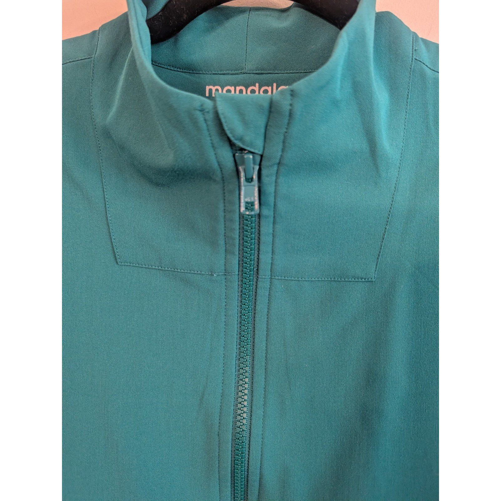 Mandala Scrub Hunter Green Jacket Xl — image 4 of 6